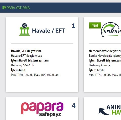 betpas para yatırma