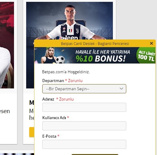 betpas şikayet
